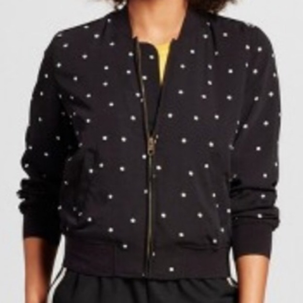 Black Polka Dot Jacket